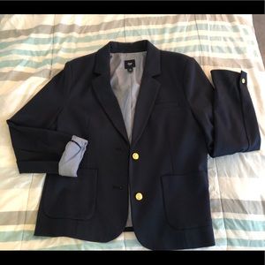 Navy blue blazer